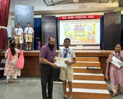Hindi Elocution Competition STD(VI & VII)
